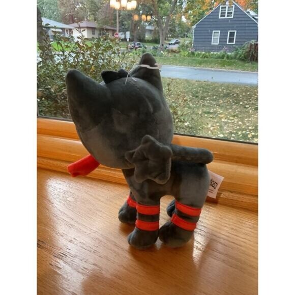 Pokemon Litten Plush Stuffed Animal 7.5" Game Freak Nintendo Soft Toy - Picture 4 of 5